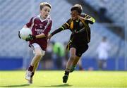 23 September 2018; Action from Shamrock Gaels, Co Sligo, and Ballinasloe, Co Galway, during the Littlewoods Ireland Connacht Provincial Days Go Games in Croke Park. This year over 6,000 boys and girls aged between six and eleven represented their clubs in a series of mini blitzes and – just like their heroes – got to play in Croke Park. For exclusive content and behind the scenes action follow Littlewoods Ireland on Facebook, Instagram, Twitter and https://blog.littlewoodsireland.ie/ Photo by Piaras Ó Mídheach/Sportsfile