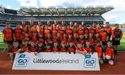 23 September 2018; The Naomh Padraig, Co Mayo, team at the Littlewoods Ireland Connacht Provincial Days Go Games in Croke Park. This year over 6,000 boys and girls aged between six and eleven represented their clubs in a series of mini blitzes and – just like their heroes – got to play in Croke Park. For exclusive content and behind the scenes action follow Littlewoods Ireland on Facebook, Instagram, Twitter and https://blog.littlewoodsireland.ie/ Photo by Piaras Ó Mídheach/Sportsfile