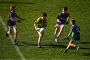 23 September 2018; Tomás McGrath of Claregalway, Co Galway, in action against Leitrim Gaels, Co Leitrim, during the Littlewoods Ireland Connacht Provincial Days Go Games in Croke Park. This year over 6,000 boys and girls aged between six and eleven represented their clubs in a series of mini blitzes and – just like their heroes – got to play in Croke Park. For exclusive content and behind the scenes action follow Littlewoods Ireland on Facebook, Instagram, Twitter and https://blog.littlewoodsireland.ie/ Photo by Piaras Ó Mídheach/Sportsfile
