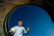 24 September 2018; Kildare footballer Jimmy Hyland with his EirGrid U20 GAA Football All-Ireland Championship Player of The Year award at The Oval, Shelbourne Road, Ballsbridge, in Dublin. Photo by Piaras Ó Mídheach/Sportsfile