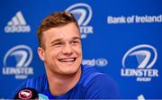 24 September 2018; Josh van der Flier during a Leinster Rugby Press Conference at Leinster Rugby Headquarters in Dublin. Photo by Sam Barnes/Sportsfile