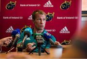 24 September 2018; Forwards coach Jerry Flannery during a Munster Rugby press conference at the University of Limerick in Limerick. Photo by Diarmuid Greene/Sportsfile