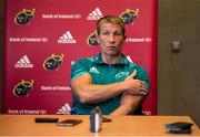 24 September 2018; Forwards coach Jerry Flannery during a Munster Rugby press conference at the University of Limerick in Limerick. Photo by Diarmuid Greene/Sportsfile