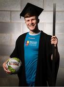 24 September 2018; Conor Kane of Maynooth University during the Rustlers Third Level Season Launch at Campus Conference Centre, in FAI HQ, Dublin. Photo by David Fitzgerald/Sportsfile