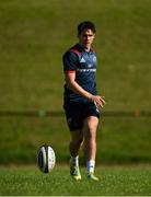 24 September 2018; Joey Carbery during Munster Rugby squad training at the University of Limerick in Limerick. Photo by Diarmuid Greene/Sportsfile