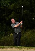 24 September 2018; Former Republic of Ireland player Ronnie Whelan watches his pitch to the 10th fairway during the Goodbody Jackie's Army Squad Reunion at The K Club, Straffan, in Co. Kildare. Photo by Matt Browne/Sportsfile