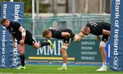 24 September 2018; Tadhg Furlong, Josh van der Flier and Devin Toner during Leinster Rugby Squad Training at Energia Park in Dublin. Photo by Sam Barnes/Sportsfile