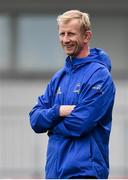 24 September 2018; Head coach Leo Cullen during Leinster Rugby Squad Training at Energia Park in Dublin. Photo by Sam Barnes/Sportsfile