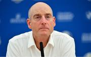 24 September 2018; USA captain Jim Furyk during a press conference ahead of the Ryder Cup 2018 Matches at Le Golf National in Paris, France. Photo by Ramsey Cardy/Sportsfile