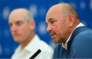 24 September 2018; Europe captain Thomas Bjørn during a press conference ahead of the Ryder Cup 2018 Matches at Le Golf National in Paris, France. Photo by Ramsey Cardy/Sportsfile