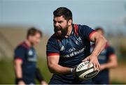 24 September 2018; Kevin O'Byrne during Munster Rugby squad training at the University of Limerick in Limerick. Photo by Diarmuid Greene/Sportsfile