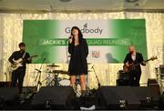24 September 2018; Imelda May performs during the Goodbody Jackie's Army Squad Reunion at The K Club, Straffan, in Co. Kildare. Photo by Harry Murphy/Sportsfile