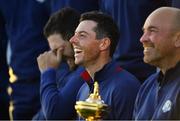 25 September 2018; Rory McIlroy of Europe during the Europe team photocall ahead of the Ryder Cup 2018 Matches at Le Golf National in Paris, France. Photo by Ramsey Cardy/Sportsfile