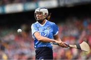 9 September 2018; Kathryn Kantounia of Dublin during the Liberty Insurance All-Ireland Premier Junior Camogie Championship Final match between Dublin and Kerry at Croke Park in Dublin. Photo by Piaras Ó Mídheach/Sportsfile