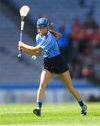 9 September 2018; Caragh Dawson of Dublin during the Liberty Insurance All-Ireland Premier Junior Camogie Championship Final match between Dublin and Kerry at Croke Park in Dublin. Photo by Piaras Ó Mídheach/Sportsfile