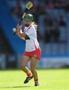 9 September 2018; Finola Neville of Cork during the Liberty Insurance All-Ireland Intermediate Camogie Championship Final match between Cork and Down at Croke Park in Dublin. Photo by Piaras Ó Mídheach/Sportsfile
