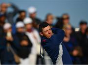 25 September 2018; Rory McIlroy of Europe plays a shot on the 10th hole during a practice round ahead of the Ryder Cup 2018 Matches at Le Golf National in Paris, France. Photo by Ramsey Cardy/Sportsfile