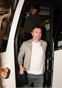 25 September 2018; Robbie Keane of Republic of Ireland & Celtic Legends arrives prior to the Liam Miller Memorial match between Manchester United Legends and Republic of Ireland & Celtic Legends at Páirc Uí Chaoimh in Cork. Photo by Stephen McCarthy/Sportsfile