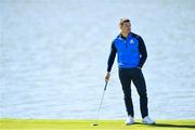 25 September 2018; Former Ireland and Leinster centre Brian O'Driscoll of Europe on the 2nd green during the Celebrity Matches prior to the Ryder Cup 2018 Matches at Le Golf National in Paris, France. Photo by Ramsey Cardy/Sportsfile