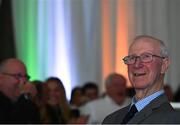 24 September 2018; Former Republic of Ireland manager Jack Charlton during the Goodbody Jackie's Army Squad Reunion at The K Club, Straffan, in Co. Kildare. Photo by Eóin Noonan/Sportsfile