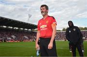 25 September 2018; Roy Keane of Manchester United Legends during the Liam Miller Memorial match between Manchester United Legends and Republic of Ireland & Celtic Legends at Páirc Uí Chaoimh in Cork. Photo by Stephen McCarthy/Sportsfile