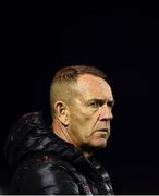25 September 2018; Derry City manager Kenny Shiels during the SSE Airtricity League Premier Division match between Dundalk and Derry City at Oriel Park in Dundalk, Co Louth. Photo by Seb Daly/Sportsfile