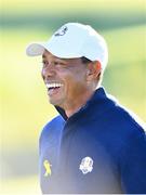 26 September 2018; Tiger Woods of USA during the USA team photocall ahead of the Ryder Cup 2018 Matches at Le Golf National in Paris, France. Photo by Ramsey Cardy/Sportsfile