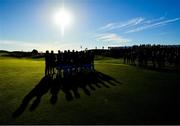 26 September 2018; The USA team during the USA team photocall ahead of the Ryder Cup 2018 Matches at Le Golf National in Paris, France. Photo by Ramsey Cardy/Sportsfile