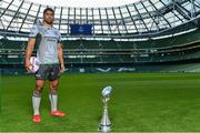 26 September 2018; In attendance during the 2018/19 Heineken Champions Cup and Challenge Cup launch is Jarrad Butler of Connacht at the Aviva Stadium in Dublin. Photo by Sam Barnes/Sportsfile