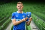 26 September 2018; Killian Brouder of Limerick at the launch of the FIFA 19 SSE Airtricity League Club Packs, in the Aviva Stadium, available from https://www.easports.com/uk/fifa/club-packs when the game launches this Friday 28th September! Featuring the individual club crest of all 10 Premier Division teams, €1 will be donated to the Liam Miller fund for every free sleeve download from Friday 28th September – Friday 5th October. Photo by Stephen McCarthy/Sportsfile