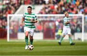 25 September 2018; Ian Harte of Republic of Ireland & Celtic Legends during the Liam Miller Memorial match between Manchester United Legends and Republic of Ireland & Celtic Legends at Páirc Uí Chaoimh in Cork. Photo by David Fitzgerald/Sportsfile