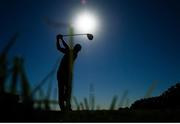27 September 2018; Thorbjørn Olesen of Europe takes his tee shot on the 13th during a practice round prior to the Ryder Cup 2018 Matches at Le Golf National in Paris, France. Photo by Ramsey Cardy/Sportsfile