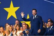 27 September 2018; Europe vice-captain Graeme McDowell is introduced during the Opening Ceremony prior to the Ryder Cup 2018 Matches at Le Golf National in Paris, France. Photo by Ramsey Cardy/Sportsfile
