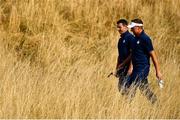 28 September 2018; Ian Poulter, left, and Rory McIlroy of Europe make their way to the 8th tee box during their Afternoon Foursome Match against Bubba Watson and Webb Simpson of USA during the Ryder Cup 2018 Matches at Le Golf National in Paris, France. Photo by Ramsey Cardy/Sportsfile