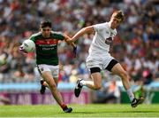 5 August 2018; Cathal Horan of Mayo in action against Mark Glynn of Kildare during the EirGrid GAA Football All-Ireland U20 Championship final match between Mayo and Kildare at Croke Park in Dublin. Photo by Piaras Ó Mídheach/Sportsfile