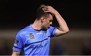 28 September 2018; Jason McClelland of UCD during the Irish Daily Mail FAI Cup Semi-Final match between Dundalk and UCD at Oriel Park in Dundalk, Co Louth. Photo by Stephen McCarthy/Sportsfile