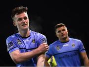 28 September 2018; Jason McClelland, left, and Daire O'Connor of UCD following the Irish Daily Mail FAI Cup Semi-Final match between Dundalk and UCD at Oriel Park in Dundalk, Co Louth. Photo by Stephen McCarthy/Sportsfile