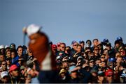 29 September 2018; Members of the gallery watch Sergio García of Europe on the 7th hole during his Fourball Match against Tony Finau and Brooks Koepka of USA during the Ryder Cup 2018 Matches at Le Golf National in Paris, France. Photo by Ramsey Cardy/Sportsfile