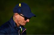 29 September 2018; USA captain Jim Furyk during the Fourball Matches during the Ryder Cup 2018 Matches at Le Golf National in Paris, France. Photo by Ramsey Cardy/Sportsfile