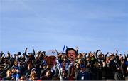29 September 2018; Members of the gallery watch on during the Fourball Matches during the Ryder Cup 2018 Matches at Le Golf National in Paris, France. Photo by Ramsey Cardy/Sportsfile