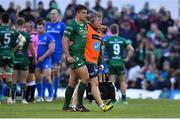 29 September 2018; Dave Heffernan of Connacht leaves the pitch during the Guinness PRO14 Round 5 match between Connacht and Leinster at The Sportsground in Galway. Photo by Brendan Moran/Sportsfile