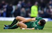 29 September 2018; Caolin Blade of Connacht goes down injured during the Guinness PRO14 Round 5 match between Connacht and Leinster at The Sportsground in Galway. Photo by Brendan Moran/Sportsfile