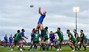 29 September 2018; Devin Toner of Leinster wins a lineout during the Guinness PRO14 Round 5 match between Connacht and Leinster at The Sportsground in Galway. Photo by Brendan Moran/Sportsfile