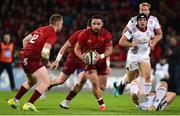29 September 2018; Alby Mathewson of Munster in action during the Guinness PRO14 Round 5 match between Munster and Ulster at Thomond Park in Limerick. Photo by Matt Browne/Sportsfile