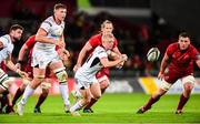 29 September 2018; Dave Shanahan of Ulster in action against Munster during the Guinness PRO14 Round 5 match between Munster and Ulster at Thomond Park in Limerick. Photo by Matt Browne/Sportsfile