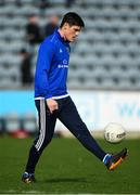 30 September 2018; Diarmuid Connolly of St Vincent's warms up prior to the Dublin County Senior Club Football Championship Quarter-Final match between St Vincent's and Castleknock at Parnell Park in Dublin. Photo by Harry Murphy/Sportsfile