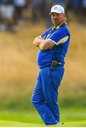 30 September 2018; Europe captain Thomas Bjørn during the Singles Matches during the Ryder Cup 2018 Matches at Le Golf National in Paris, France. Photo by Ramsey Cardy/Sportsfile