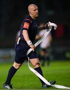 30 September 2018; Referee Robert Rogers during the Irish Daily Mail FAI Cup Semi-Final match between Bohemians and Cork City at Dalymount Park in Dublin. Photo by Stephen McCarthy/Sportsfile