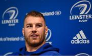 1 October 2018; Seán O'Brien during a Leinster Rugby press conference at Leinster Rugby Headquarters in Dublin. Photo by David Fitzgerald/Sportsfile