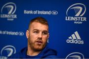 1 October 2018; Seán O'Brien during a Leinster Rugby press conference at Leinster Rugby Headquarters in Dublin. Photo by David Fitzgerald/Sportsfile